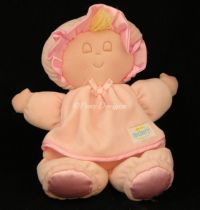 Eden GIRL Baby DOLL Pink Plush Lovey Lovie